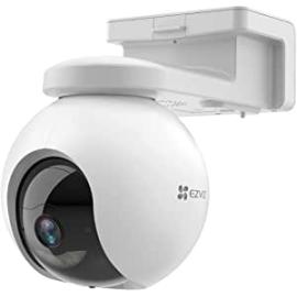 كاميرا مراقبة HB8 خارجية تعمل بالبطارية من ايزفايز بدقة2K+ وواي فاي-مقاومة للماء بنظام تحدث ثنائي الاتجاه ورؤية ليلية ملونة وتقنية كشف الحركة البشرية