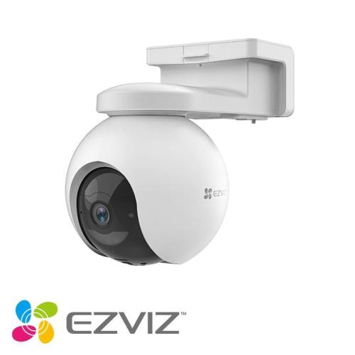 كاميرا مراقبة Ezviz EB8 خارجية تعمل بالبطارية من Ezviz واي فاي ومقاومة للماء الاتجاه ورؤية ليلية ملونة وتقنية كشف الحركة البشرية