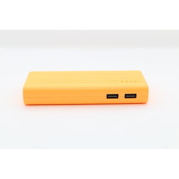 تكنو باور  بنك برتقالي سعة 10000 مللي أمبير مع راوتر - واي فاي USB